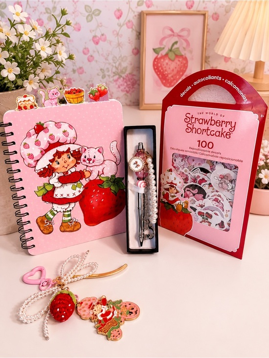 Other - Strawberry Shortcake Stationery Bundle